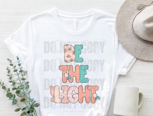 Be The Light Polkadot Doodle DTF Transfer