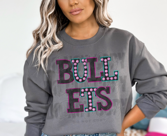 Bullets Bright Light Mascot DTF Transfer