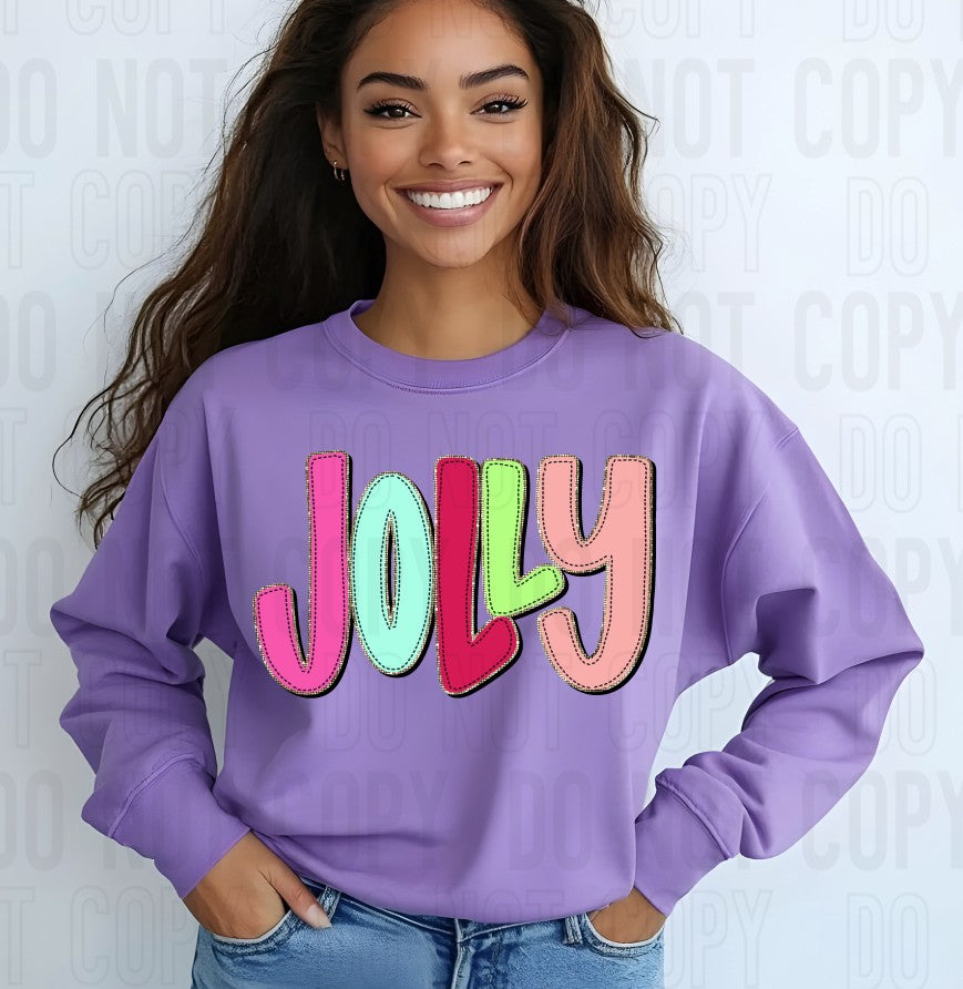 Jolly Threaded DTF Transfer