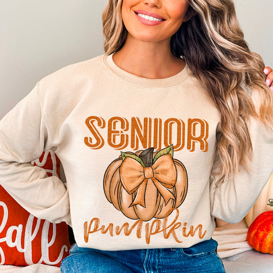 Senior Pumpkin DTF Transfer