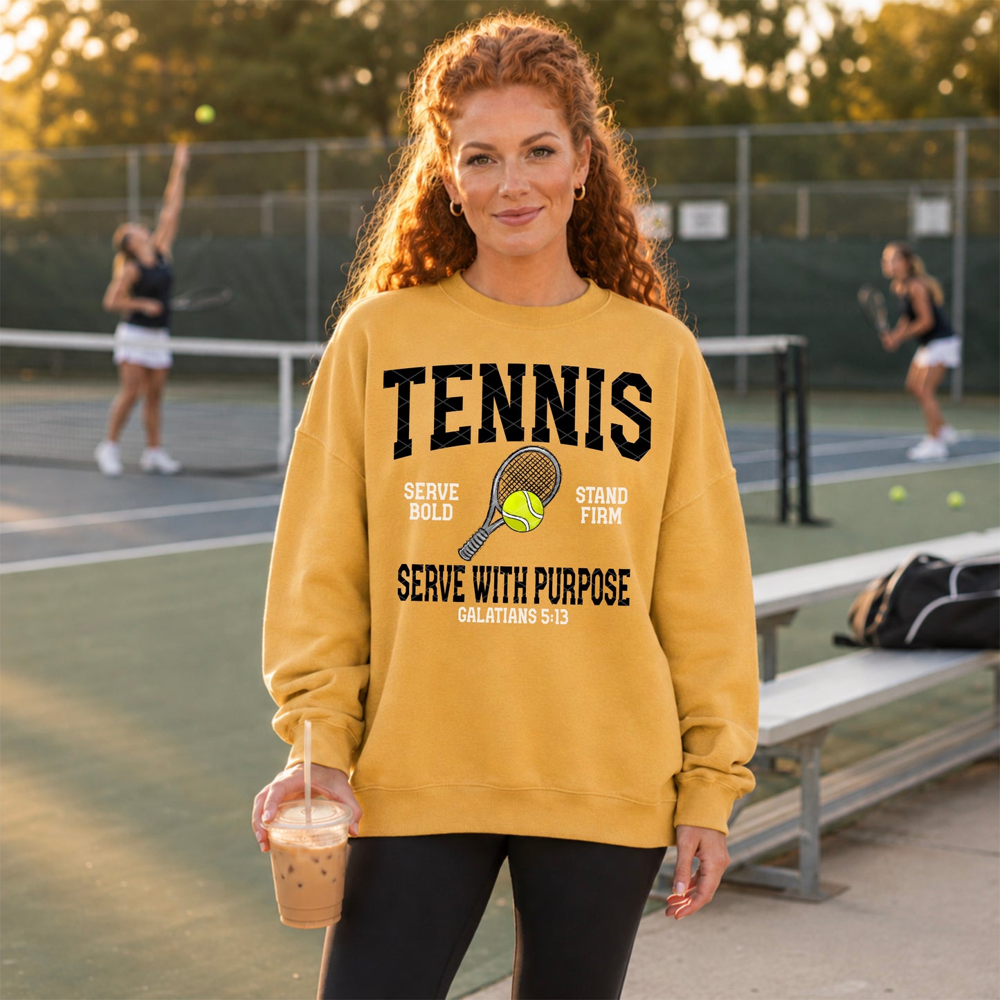 Tennis | Serve With Purpose DTF Transfer