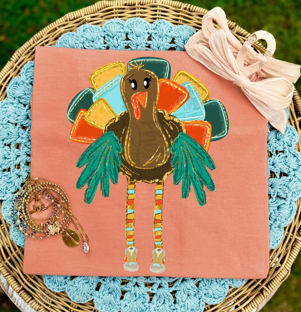 Preppy Boy Turkey DTF Transfer
