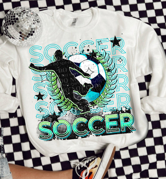 Soccer Boy DTF Transfer