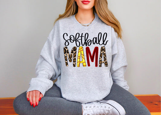 Softball Mama DTF Transfer