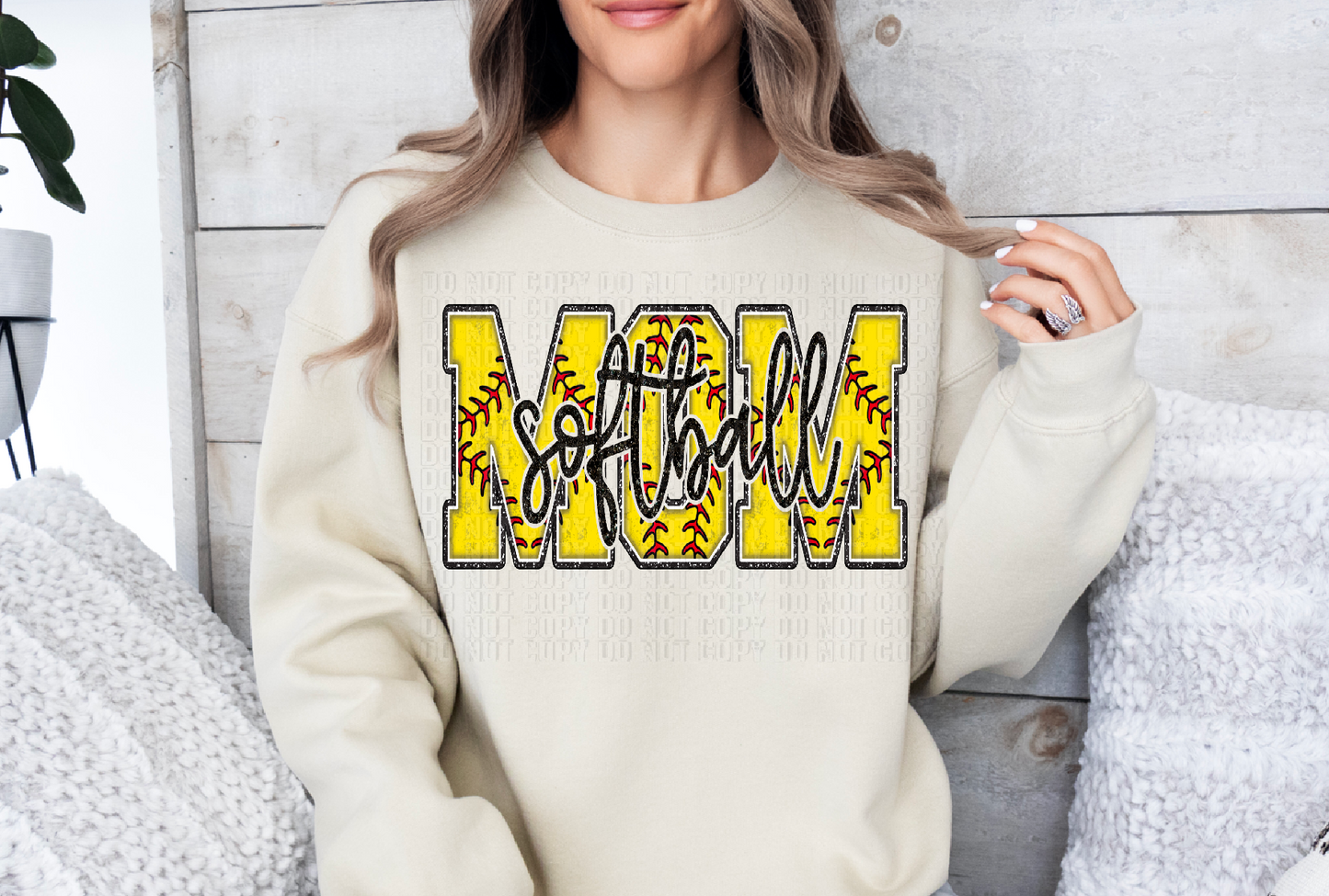 Softball Mom DTF Transfer