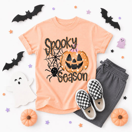 Spooky Season Orange DTF Transfer