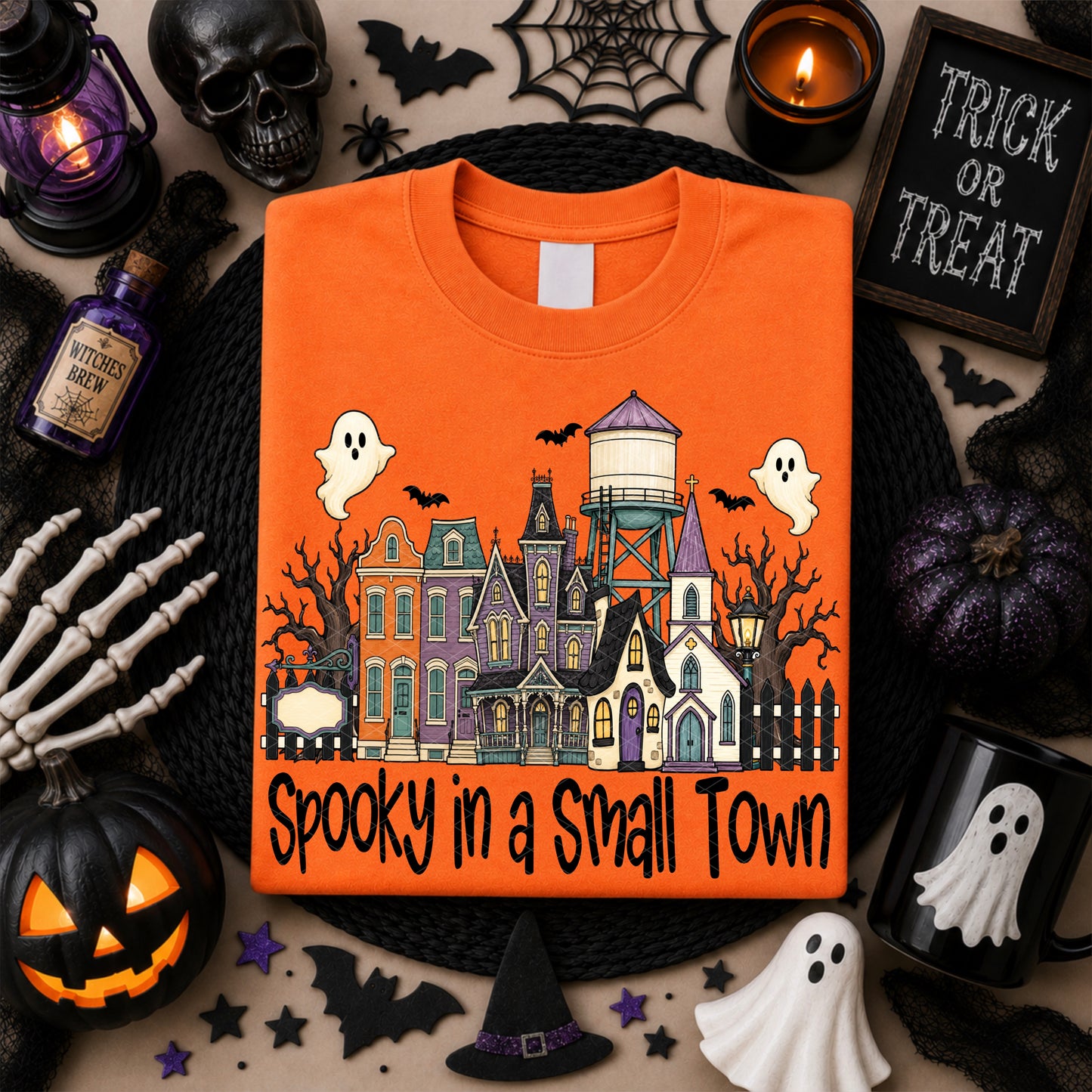Spooky In A Small Town DTF Transfer