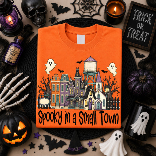 Spooky In A Small Town DTF Transfer