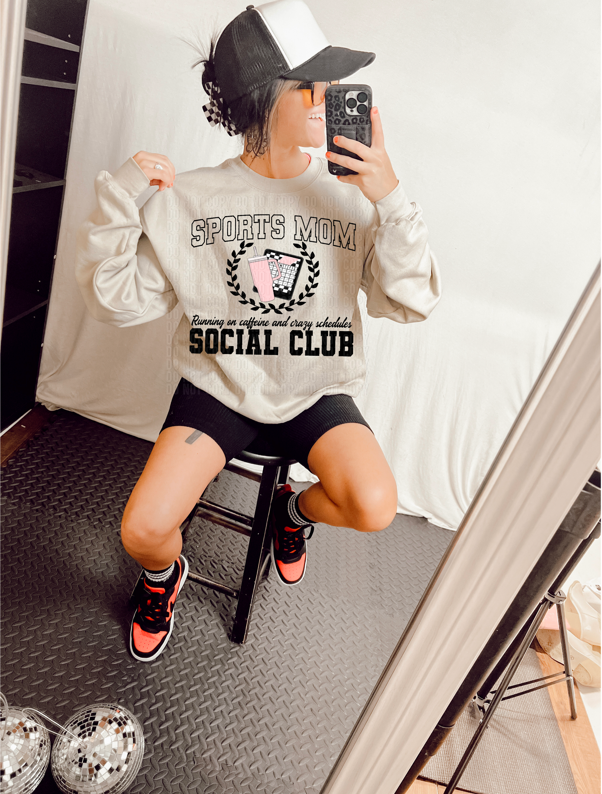 Sports Mom Social Club DTF Transfer