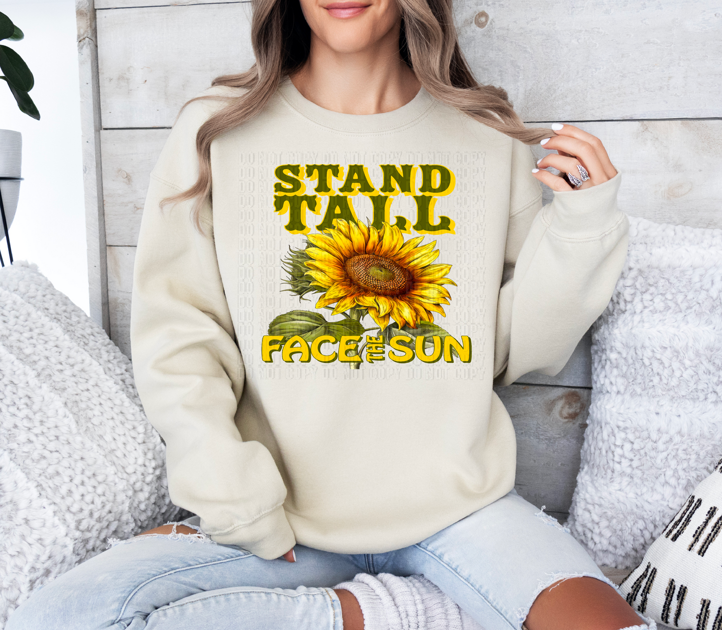 Stand Tall Face The Sun DTF Transfer