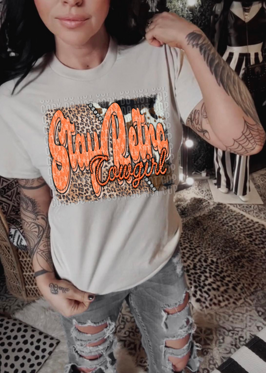 Stay Retro Cowgirl DTF Transfer