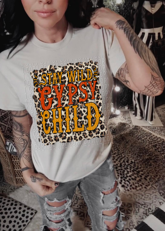 Stay Wild Gypsy Child DTF Transfer