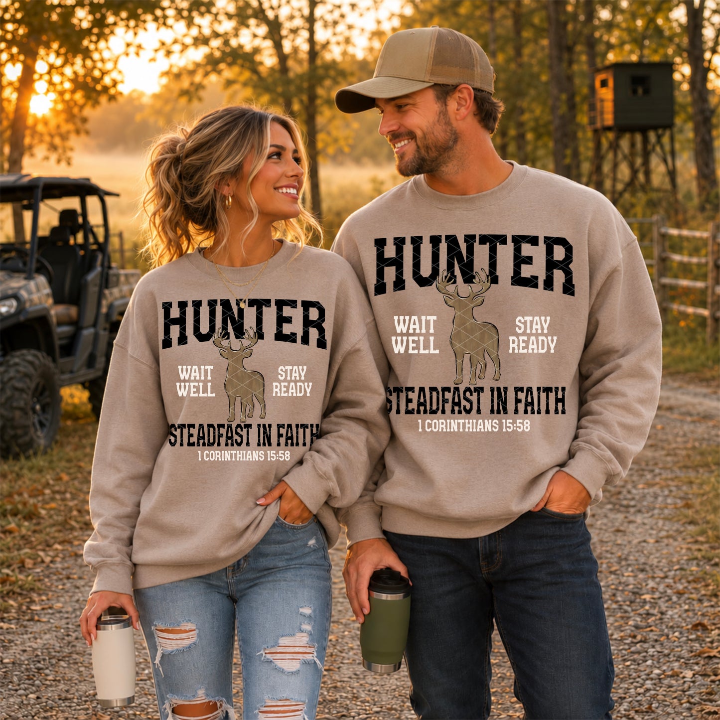 Hunter | Steadfast In Faith DTF Transfer
