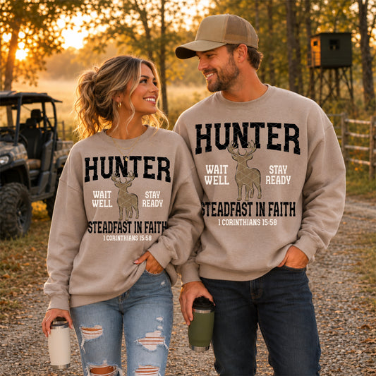 Hunter | Steadfast In Faith DTF Transfer