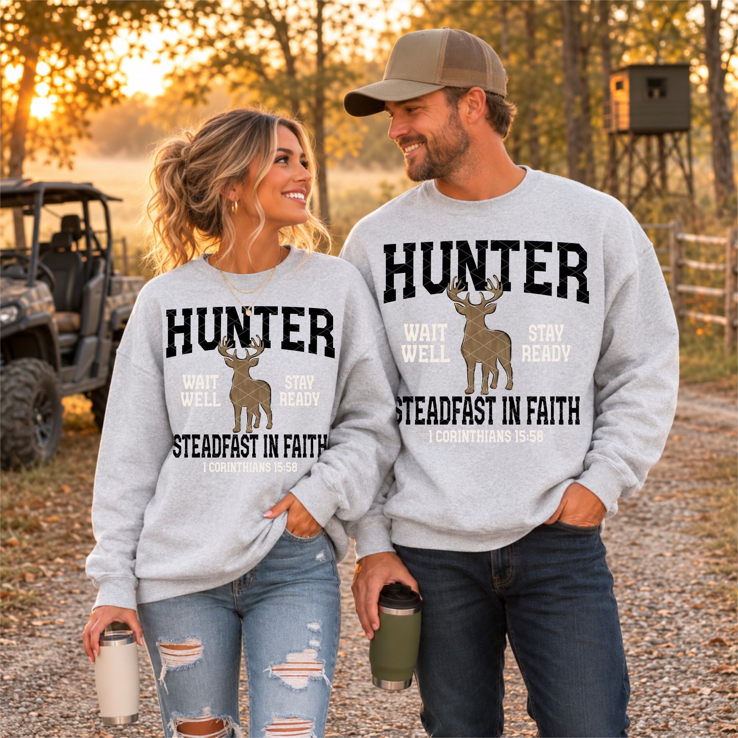 Hunter | Steadfast In Faith DTF Transfer