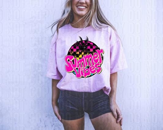 Summer Vibes DTF Transfer