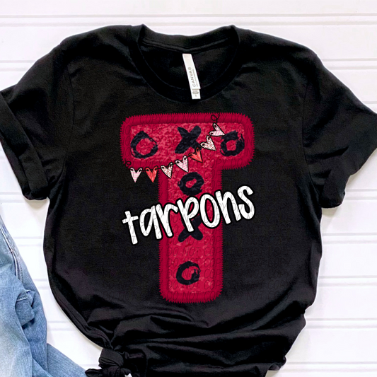 Tarpons Valentine School Spirit DTF Transfer