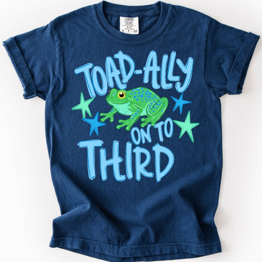 Toad-ally Onto Third Boy DTF Transfer