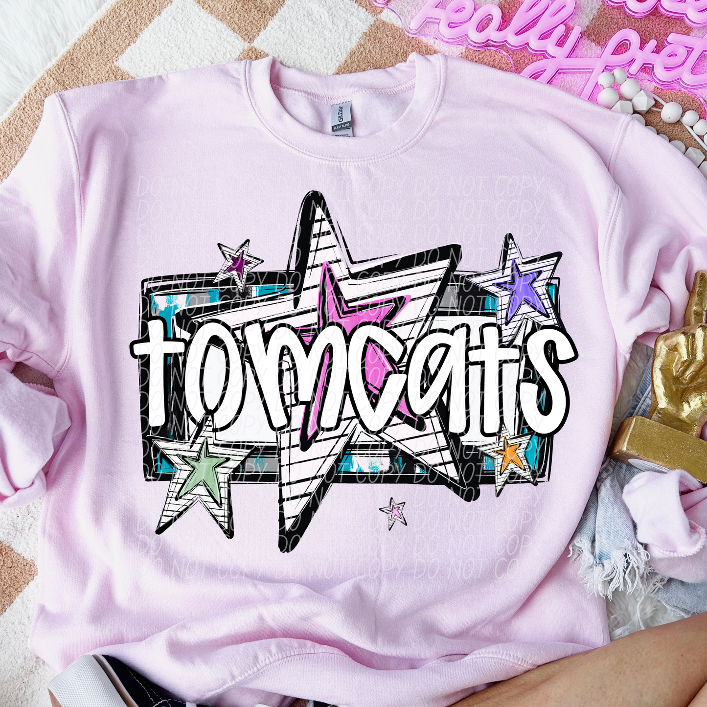 Bright Star Mascots DTF Transfer