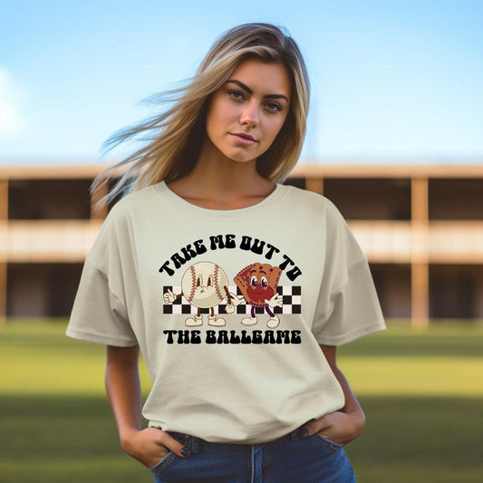 Take Me Out To The Ball Game DTF Transfer