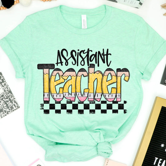 Assistant Teacher DTF Transfer