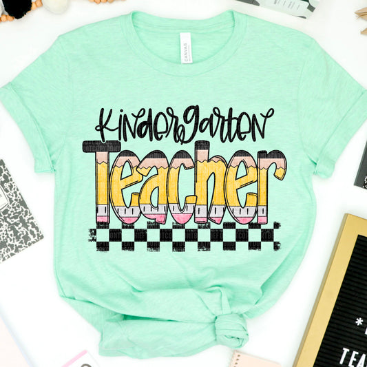 Kindergarten Teacher DTF Transfer