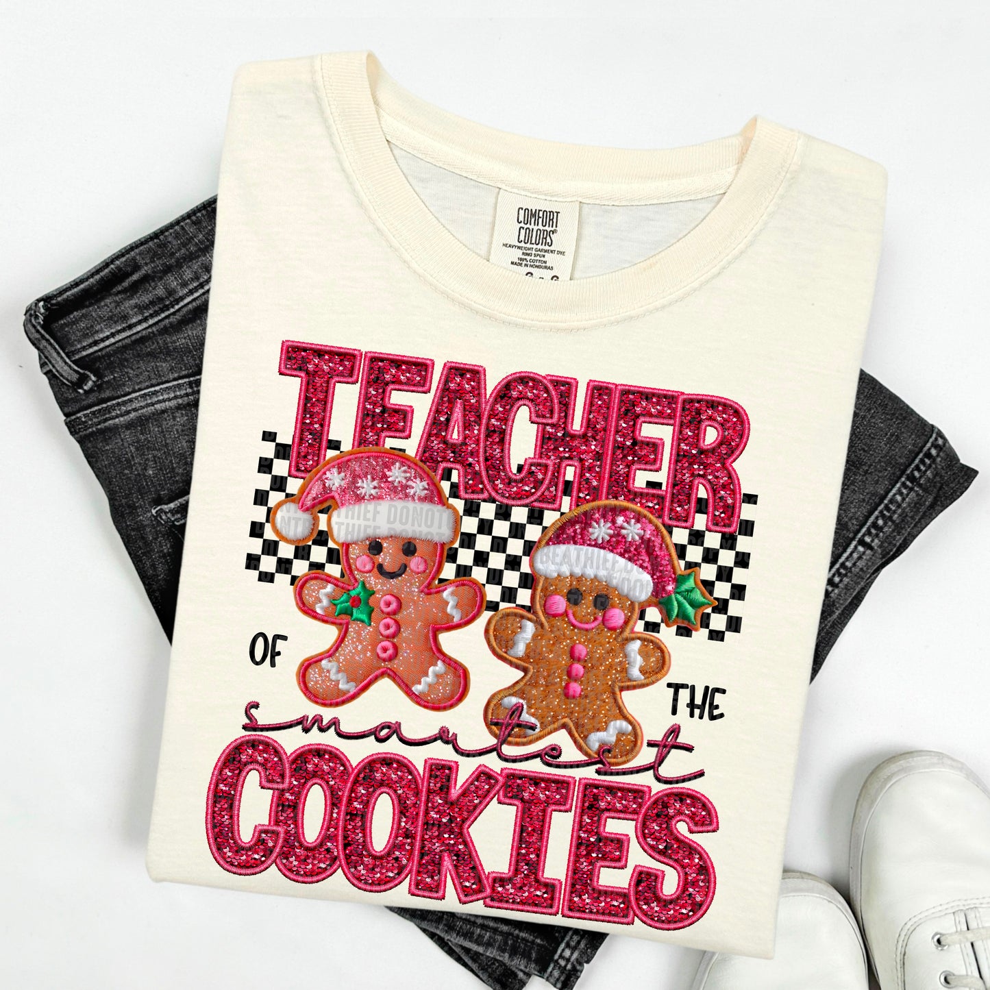 Teacher Of The Smartest Cookies DTF Transfer