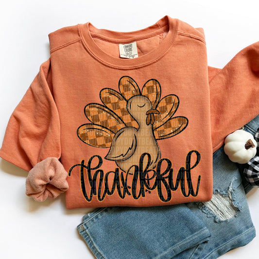 Thankful Turkey DTF Transfer