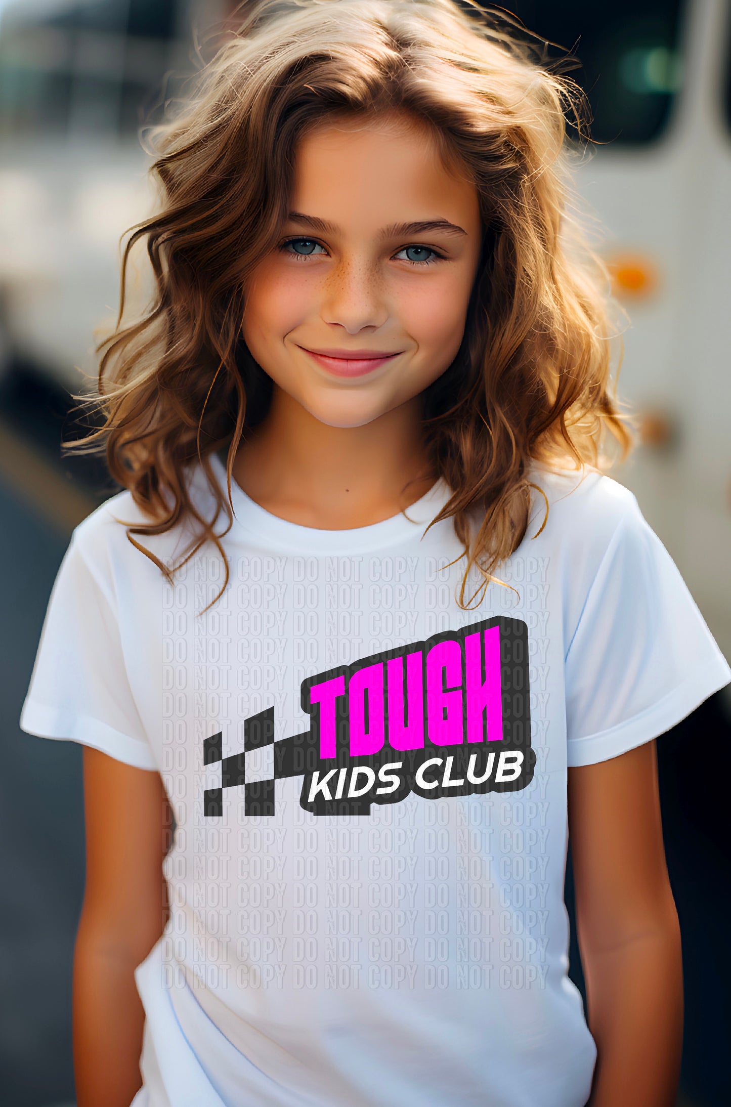 Tough Kids Club Girl DTF Transfer