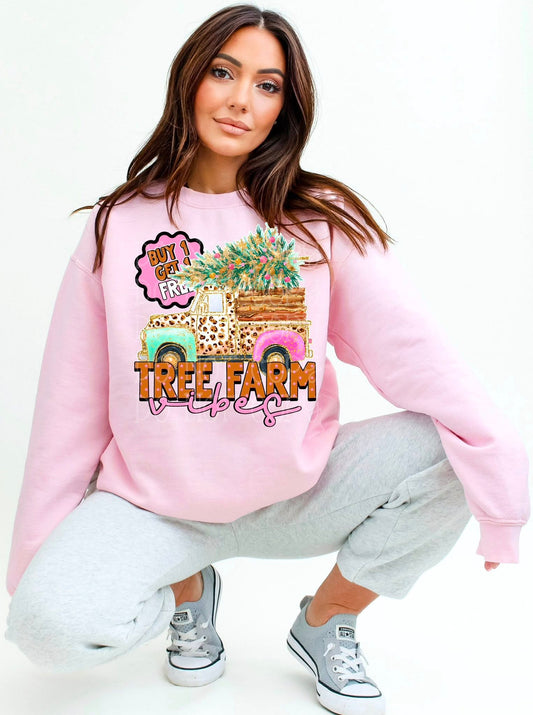 Tree Farm Vibes DTF Transfer