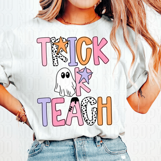 Trick Or Teach DTF Transfer