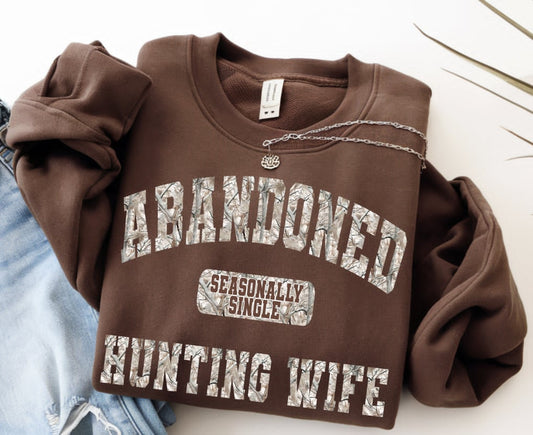 Abandoned Hunting Wife Version 2 DTF Transfer