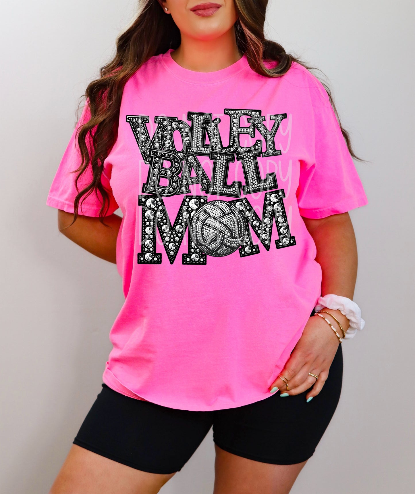Rhinestone Sporty Mom DTF Transfer