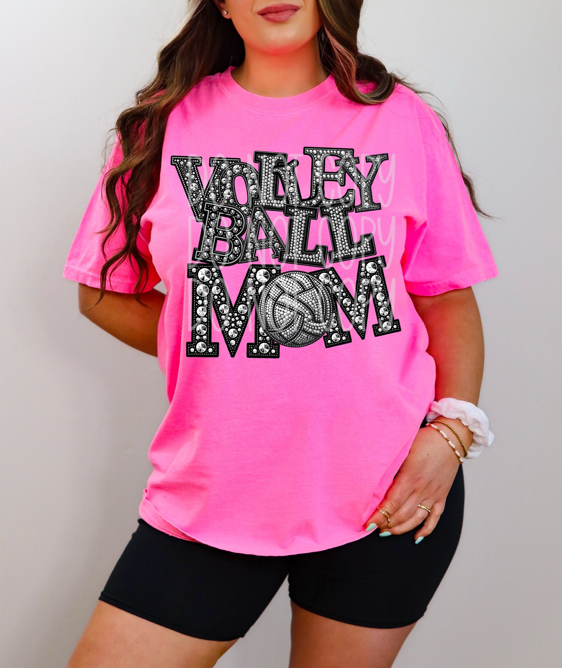 Rhinestone Sporty Mom DTF Transfer