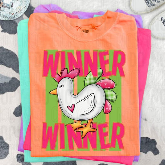 Winner Winner Chicken DTF Transfer