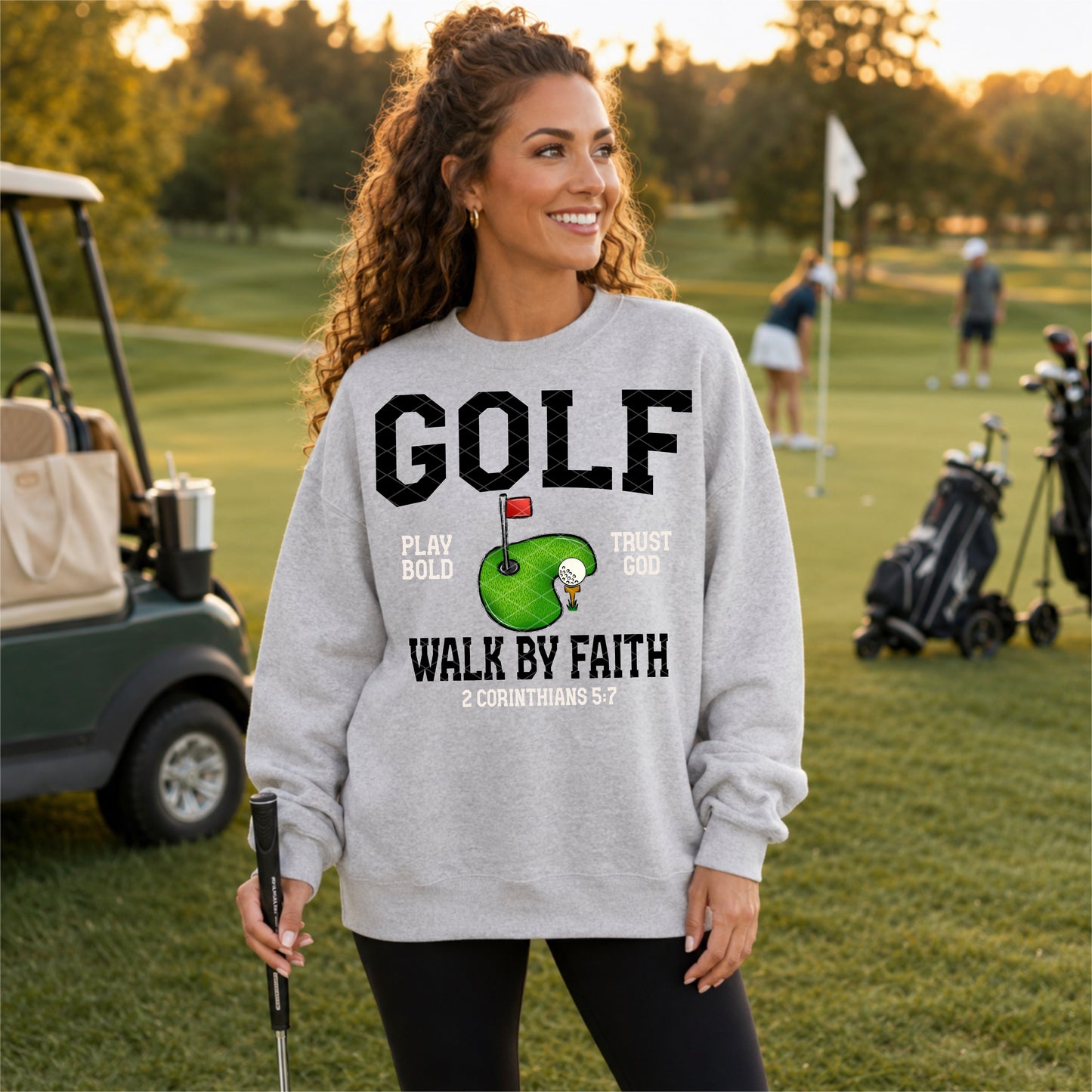 Golf | Walk By Faith DTF Transfer