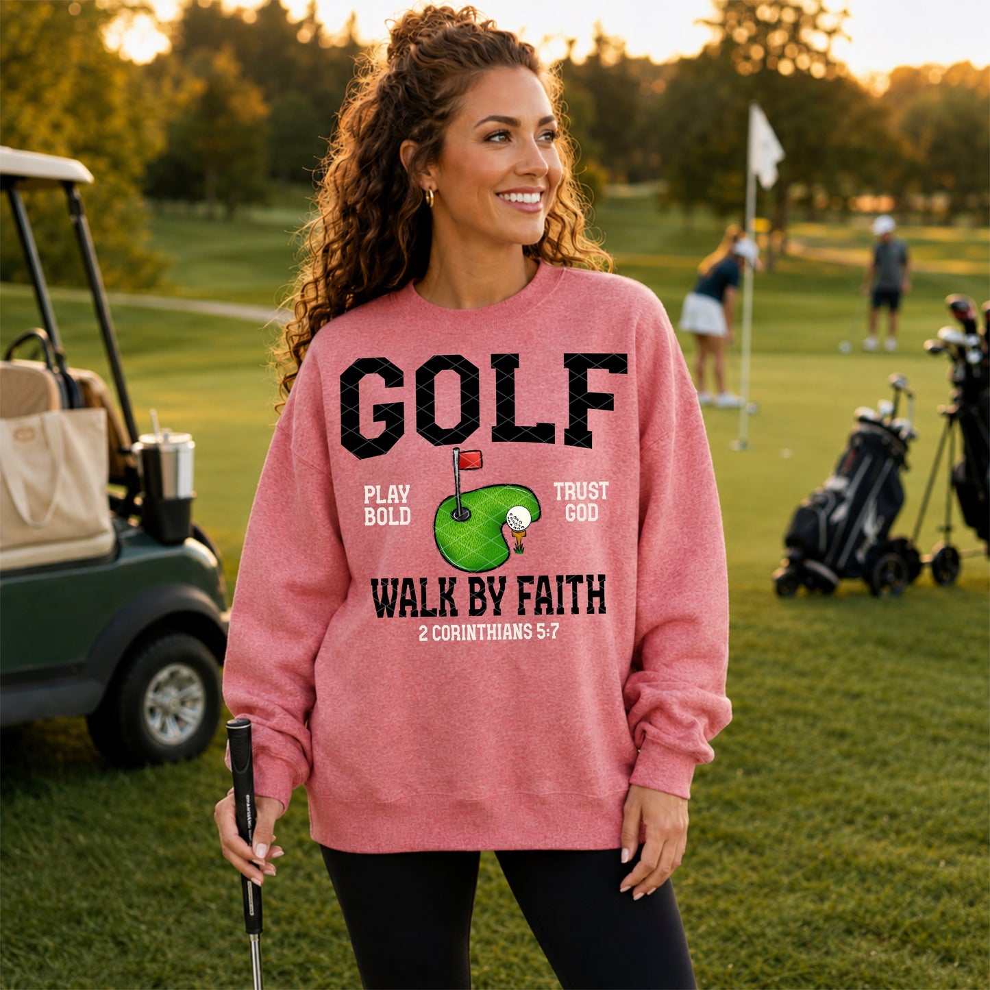 Golf | Walk By Faith DTF Transfer