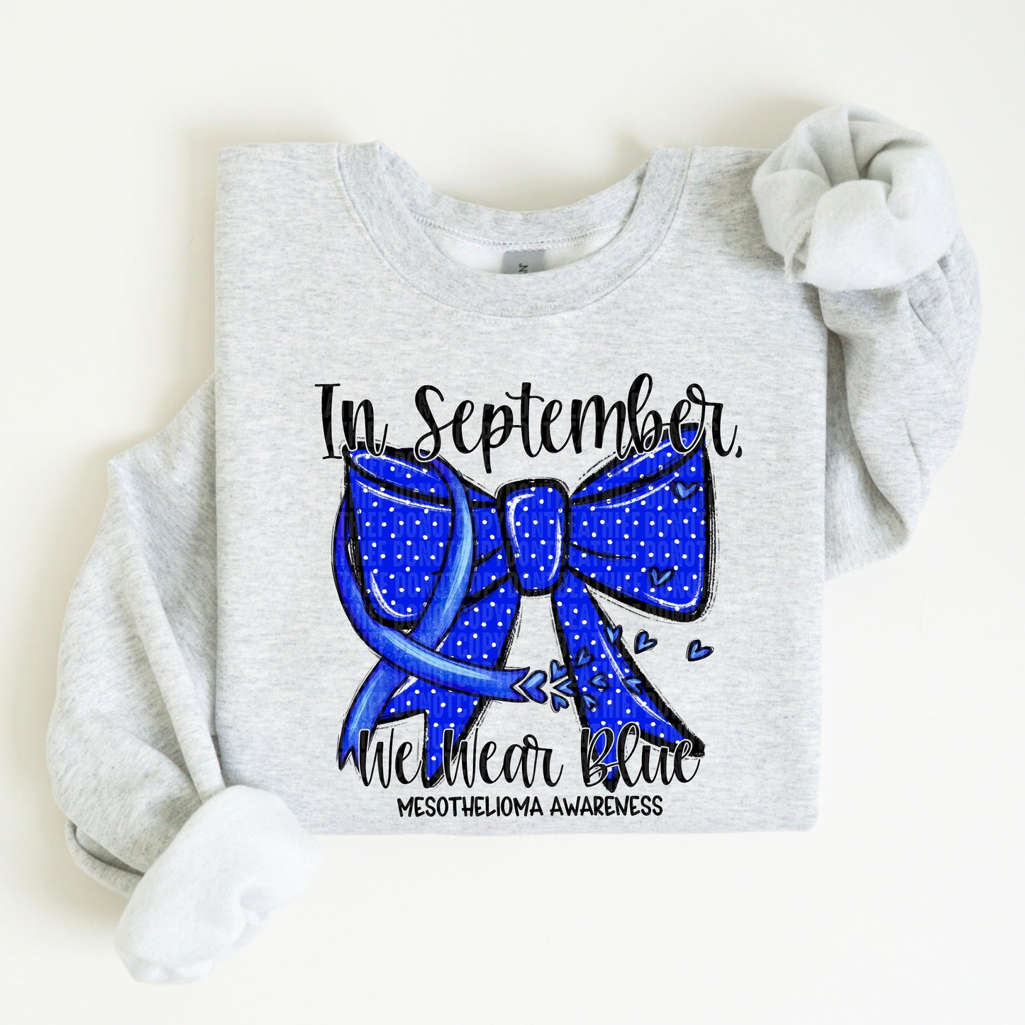In September We Wear Blue DTF Transfer