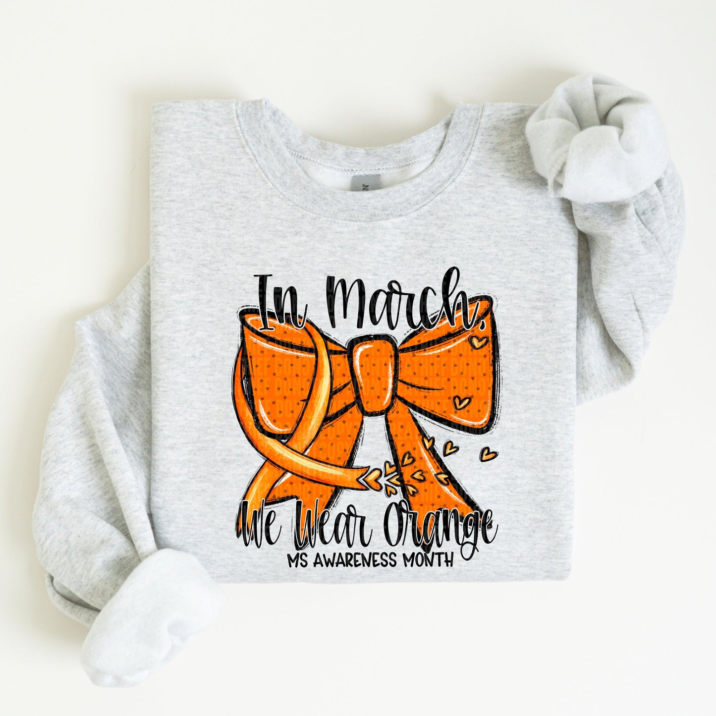 In March We Wear Orange DTF Transfer
