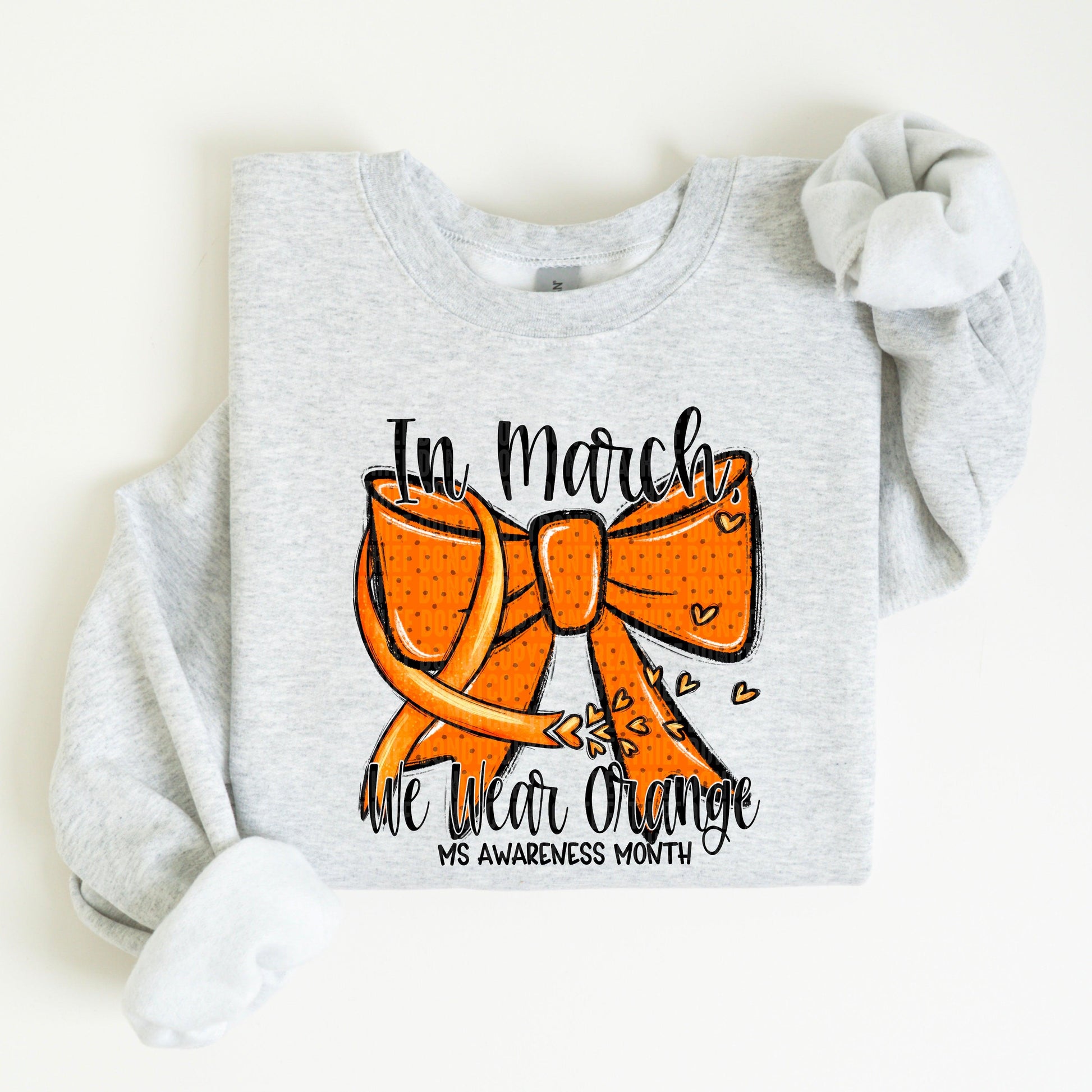 In March We Wear Orange DTF Transfer