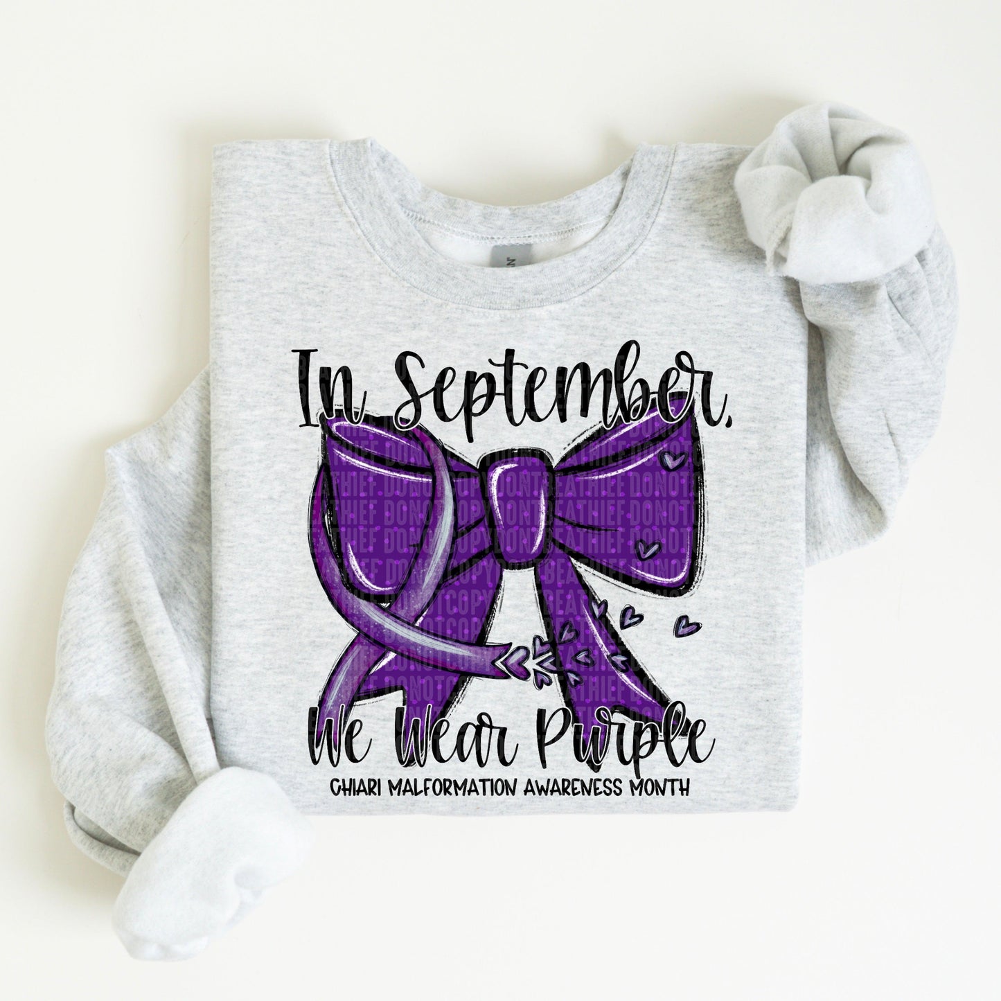 In September We Wear Purple DTF Transfer