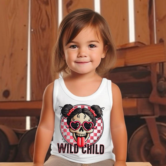 Wild Child Girl DTF Transfer