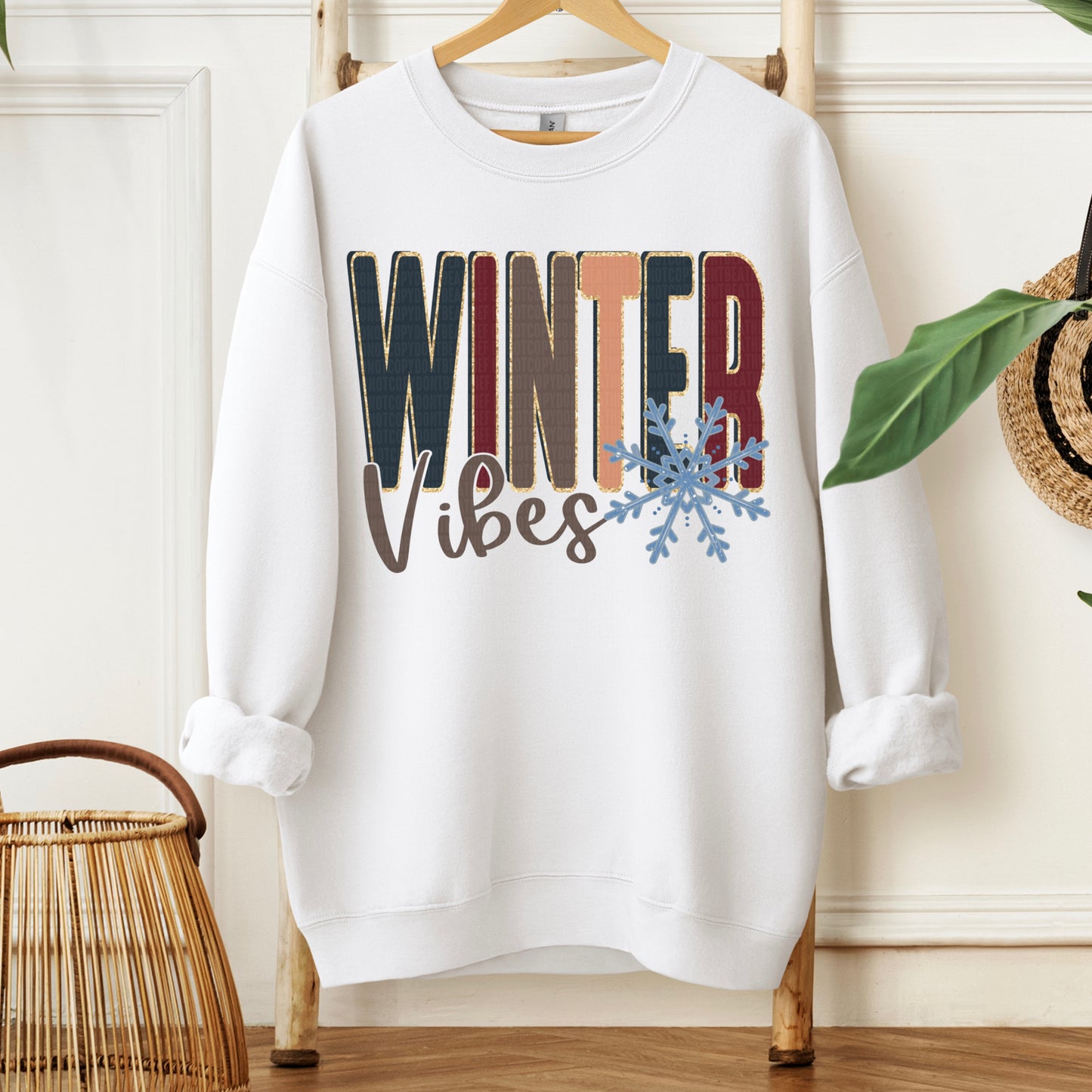 Winter Vibes DTF Transfer