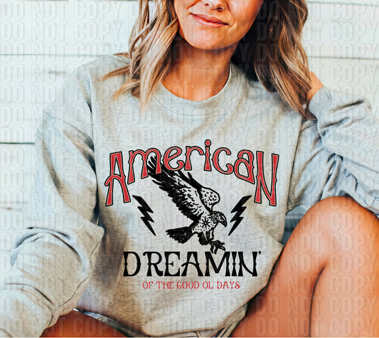 American Dreamin DTF Transfer