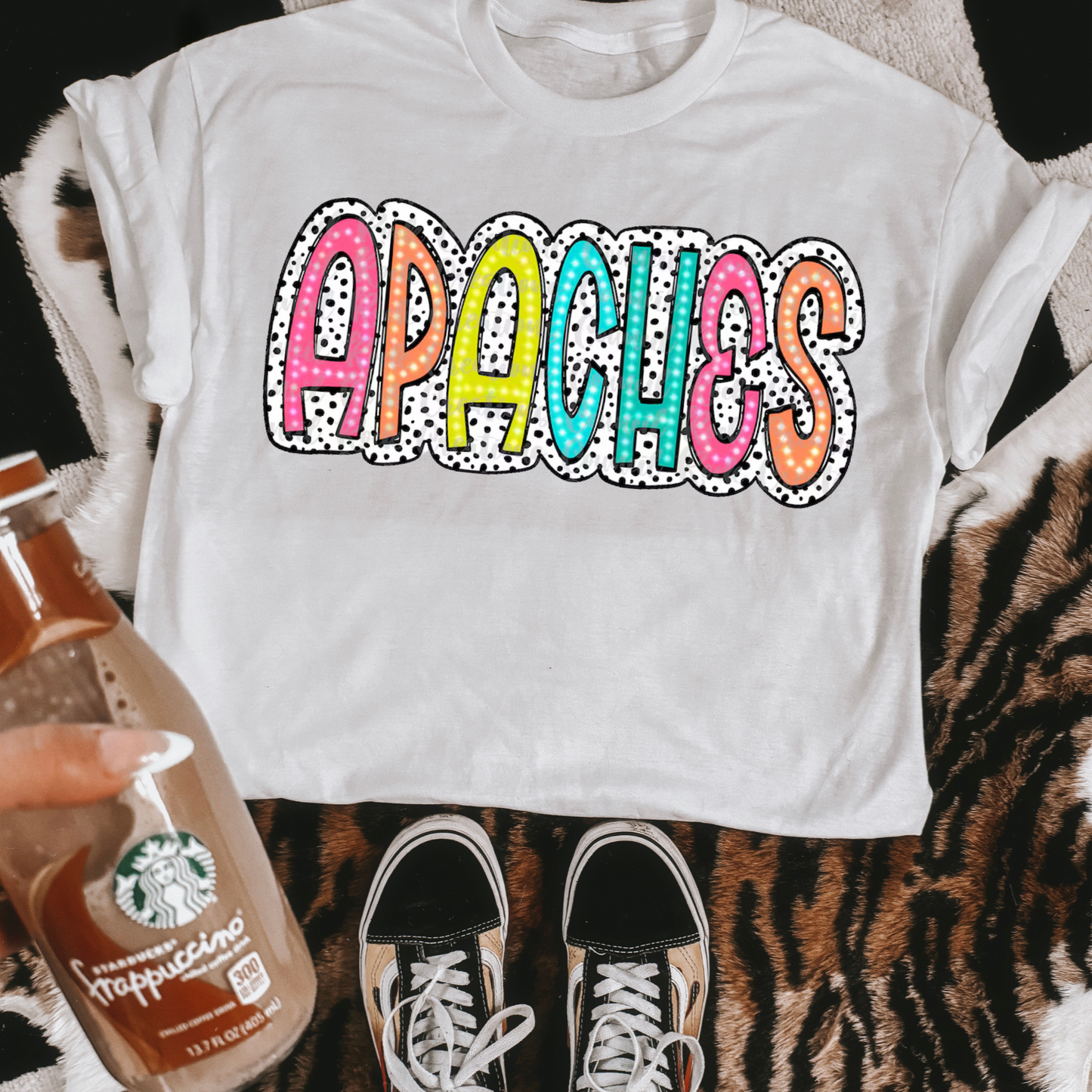 Team Mascot Dalmatian Dots DTF Transfer