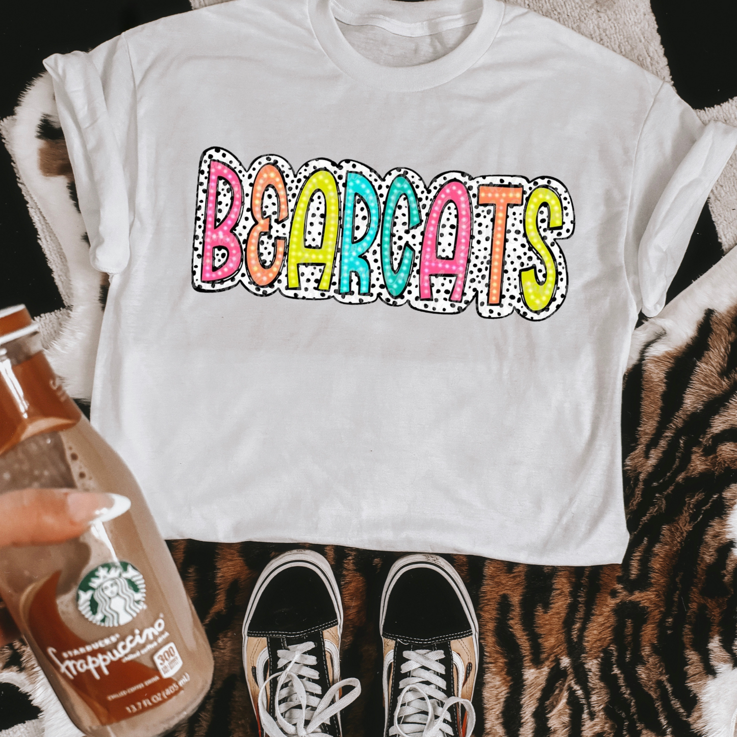 Team Mascot Dalmatian Dots DTF Transfer