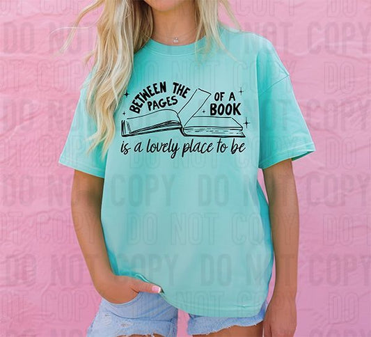 Between The Pages DTF Transfer