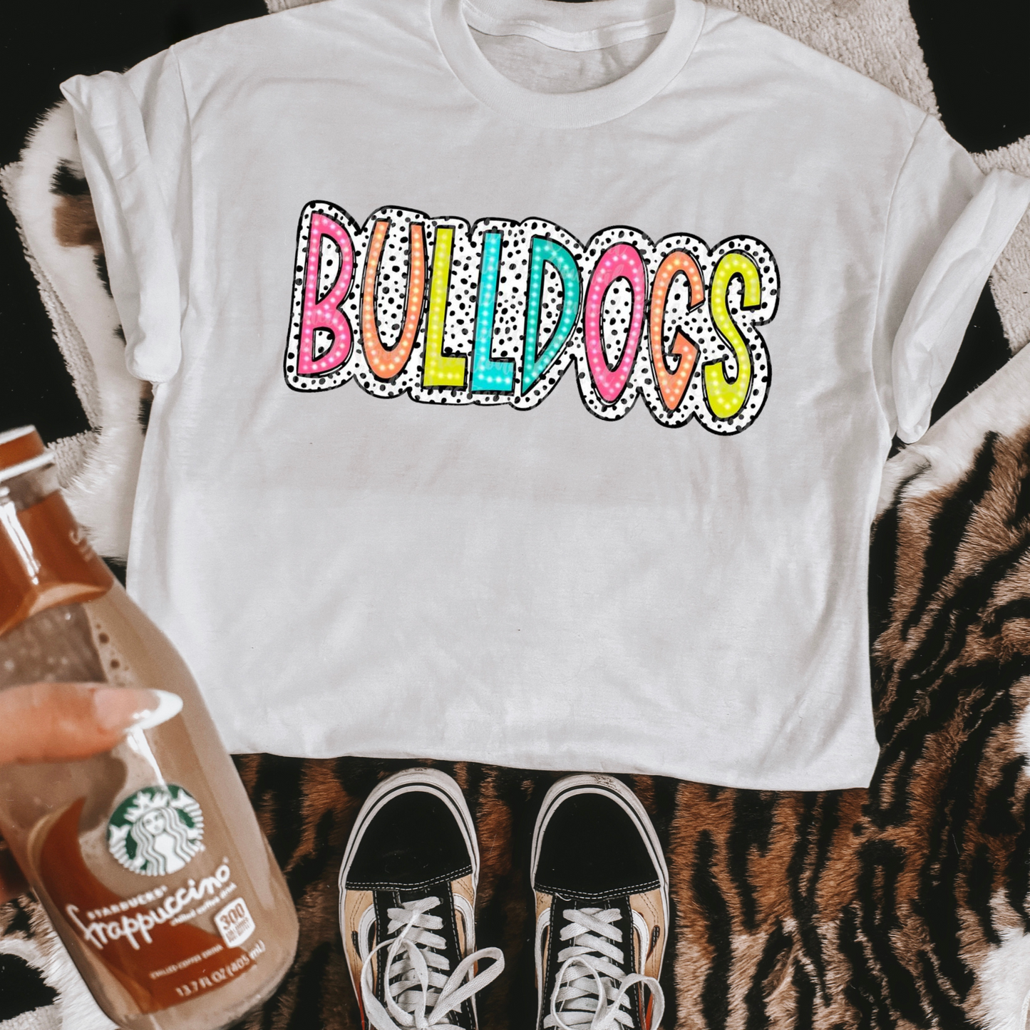 Team Mascot Dalmatian Dots DTF Transfer