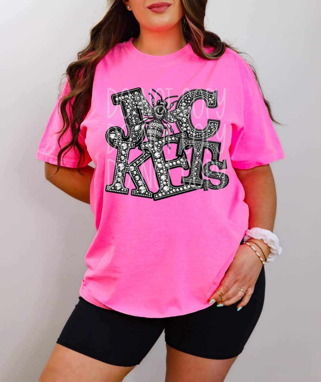 Rhinestone Spirit Mascots DTF Transfer