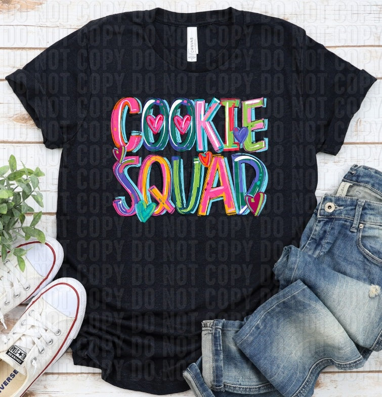 Cookie Squad Cheery Name DTF Transfer